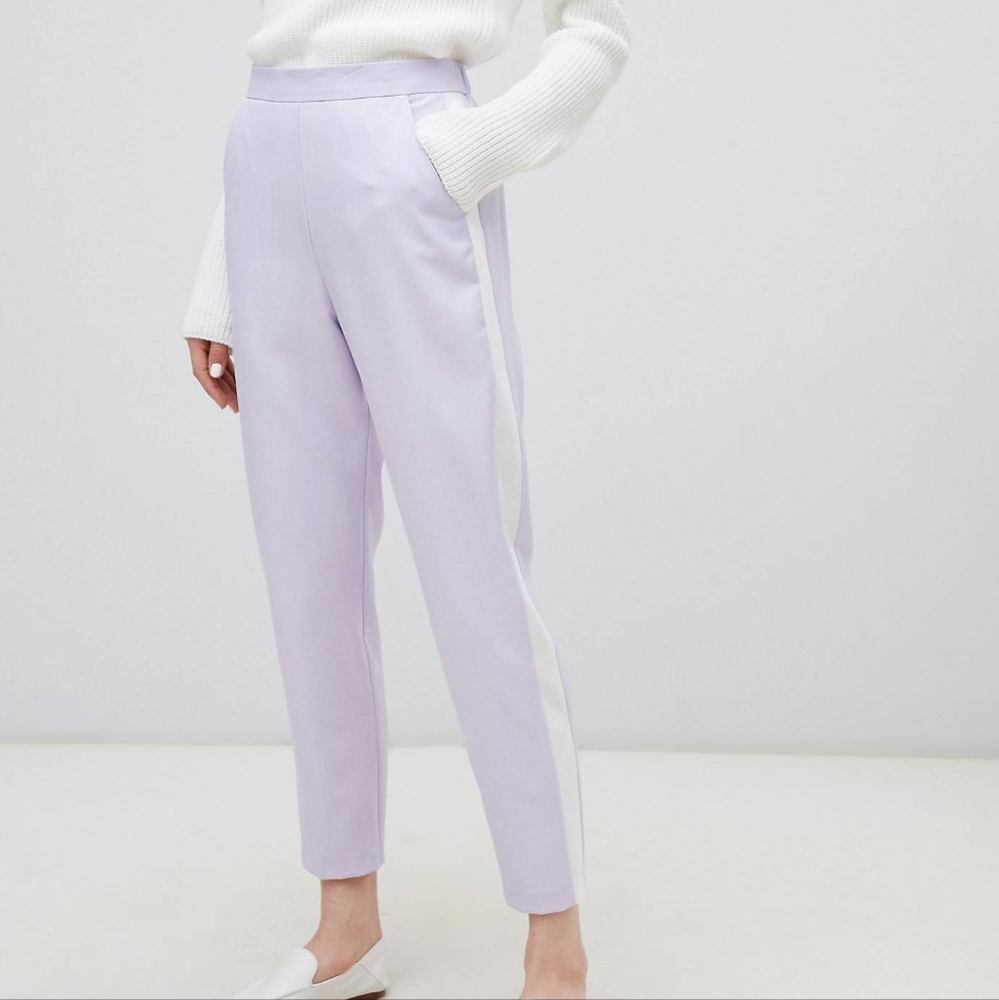 Tailored tapered pants